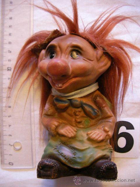 Figuras de goma y PVC: ANTIGUO MU&Ntilde;ECO DUENDE - Foto 1