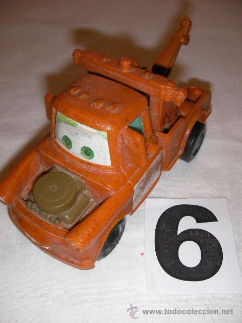 Rubber and PVC Figures: COCHE DIBUJOS ANIMADOS CAR - ENVIO INCLUIDO A ESPA&Ntilde;A