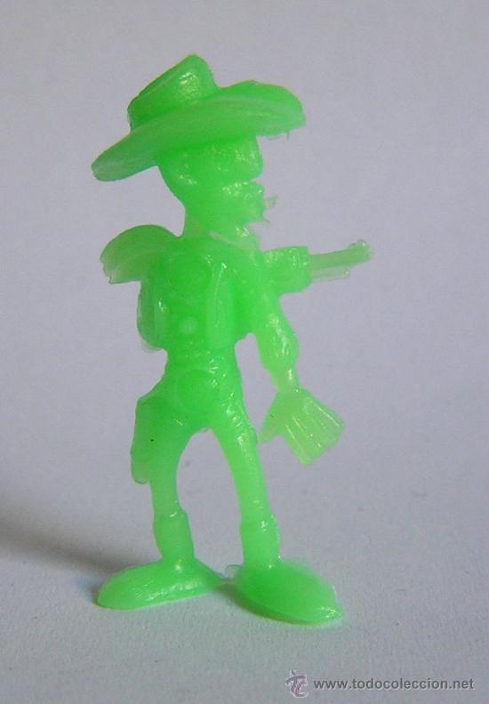 Rubber and PVC Figures: Figura Dunkin Comansi serie Lucky Luke (sin agujeros en los pies)