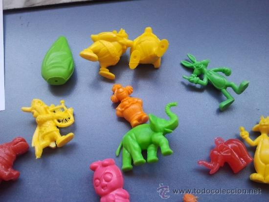 Figuras de goma y PVC: lote  de mu&ntilde;ecos dunkin - Foto 2