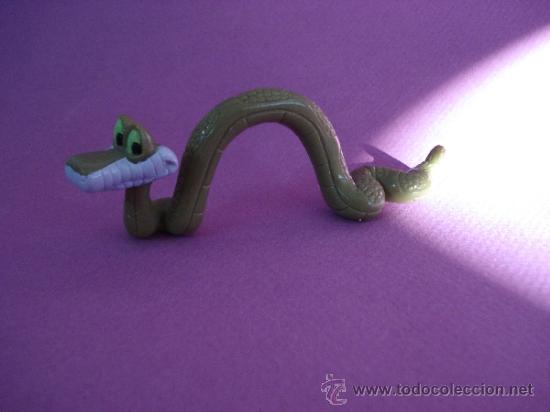 Figuras de goma y PVC: Serpiente KAA de ** EL LIBRO DE LA SELVA ** Premium NESTLE - Foto 5