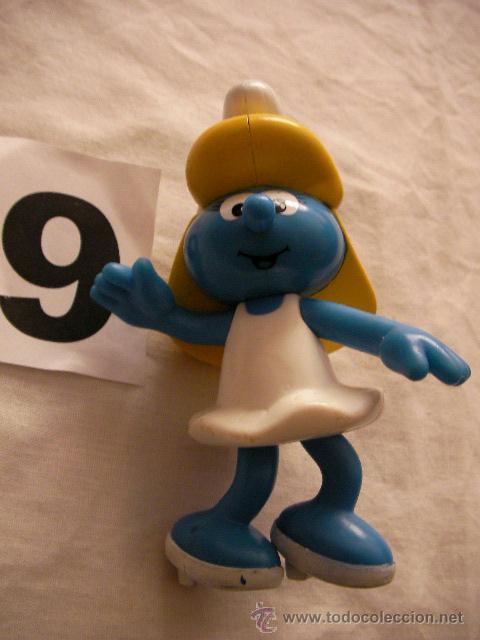 Figurines en Caoutchouc et PVC: PITUFA TAMA&Ntilde;O MEDIANO - ENVIO GRATIS A ESPA&Ntilde;A