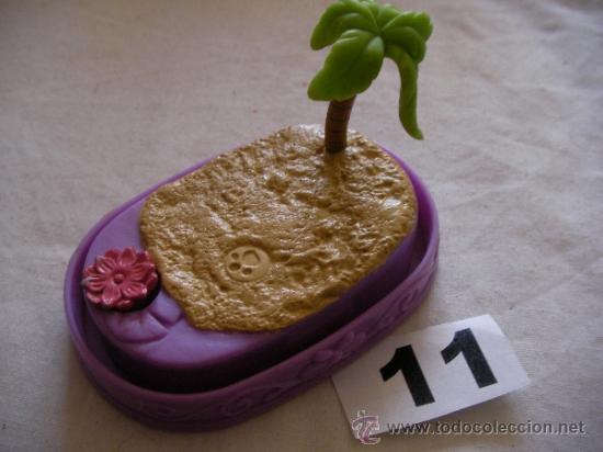 Gummi- und PVC-Figuren: ISLA CON PALMERA - ENVIO GRATIS A ESPA&Ntilde;A