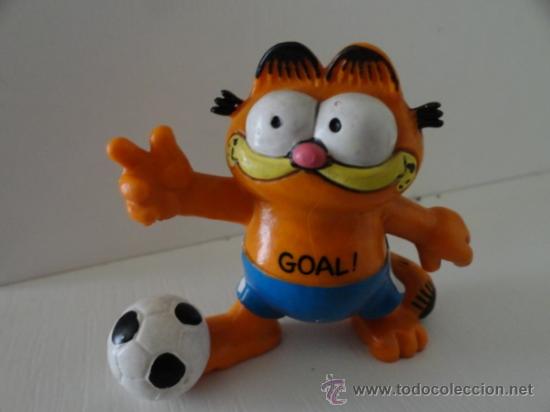 Figuras de goma y PVC: garfield bully 1978 1981 - Foto 1