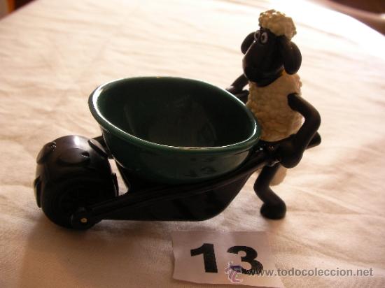 Rubber and PVC Figures: OVEJA CON CARRETILLA  - ENVIO GRATIS A ESPA&Ntilde;A