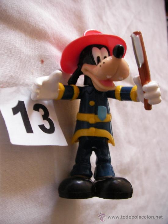 Figuras de goma y PVC: PLUTO BOMBERO - ENVIO GRATIS A ESPA&Ntilde;A - Foto 1