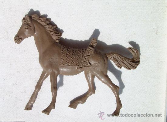 Figuras de goma y PVC: comansi novalinea caballo indio ref.z-18-2 - Foto 1