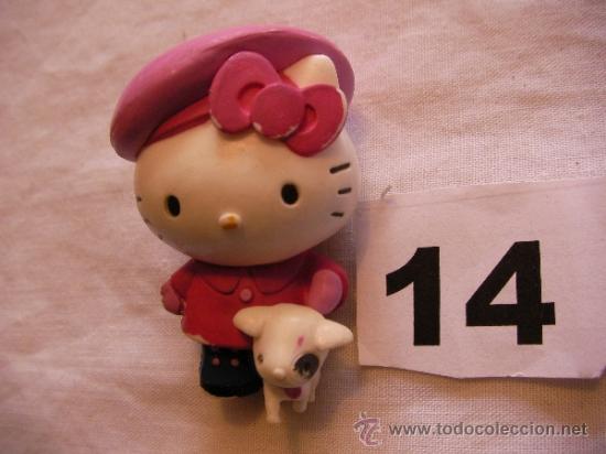 Figuras de goma y PVC: HELLO KITTY CON PERRITO - - Foto 1