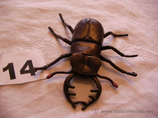 Figuras de goma y PVC: ESCARABAJO - ENVIO GRATIS A ESPA&Ntilde;A - Foto 1