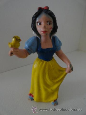 Figuras de goma y PVC: FIGURA DISNEY BULLY BULLYLAND BLANCANIEVES - Foto 1