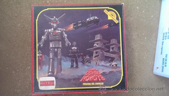 Figuras de goma y PVC: CAJA COSMO ROBOTS DE COMANSI - Foto 1