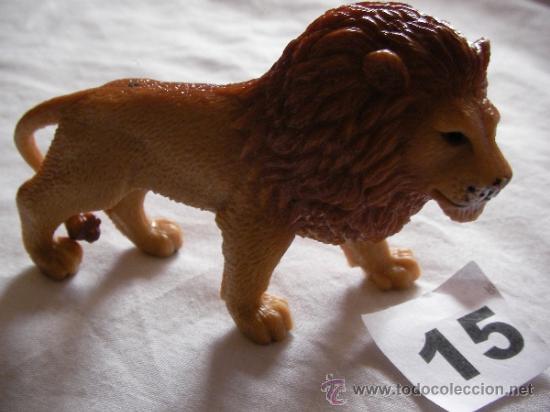 Figurines en Caoutchouc et PVC: LEON TAMA&Ntilde;O MEDIO - ENVIO GRATIS A ESPA&Ntilde;A