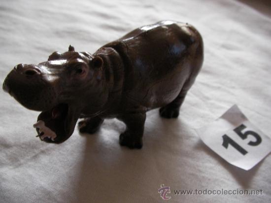 Figuras de Goma y PVC: HIPOPOTAMO TAMA&Ntilde;O MEDIO - ENVIO GRATIS A ESPA&Ntilde;A