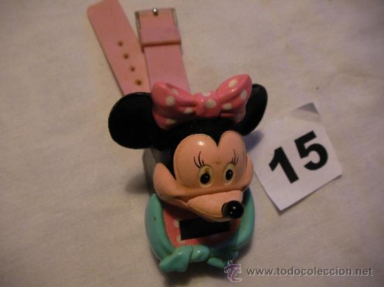 Figuras de goma y PVC: RELOJ NOVIA DE MICKEY - Foto 1