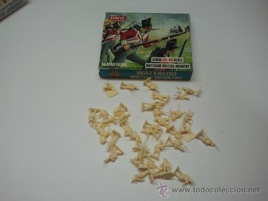 Figuras de goma y PVC: figuras airfix waterloo  en caja - Foto 1
