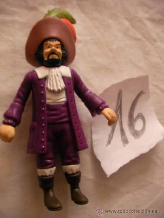 Figuras de goma y PVC: MOSQUETERO - ENVIO GRATIS A ESPA&Ntilde;A - Foto 1