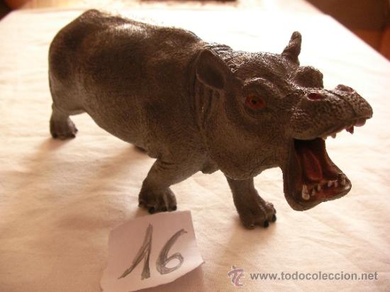Rubber and PVC Figures: HIPOPOTAMO TAMA&Ntilde;O MEDIO - ENVIO GRATIS A ESPA&Ntilde;A