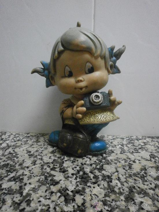Rubber and PVC Figures: MU&Ntilde;ECO DE LA FAMILIA TELERIN DE LA MARCA B.B. ESPA&Ntilde;A