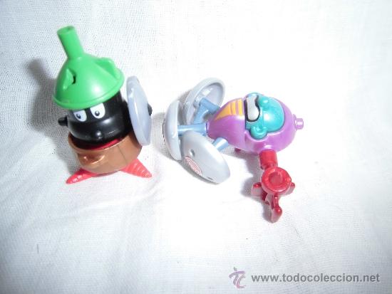 Figuras de goma y PVC: DOS FIGURAS DE PLASTICO DURO