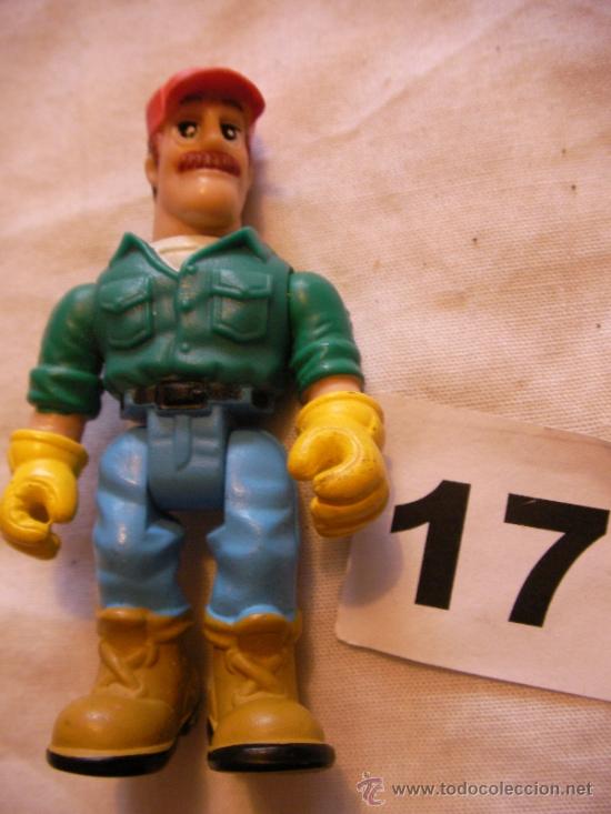 Rubber and PVC Figures: HOMBRE TRABAJADOR - ENVIO GRATIS A ESPA&Ntilde;A