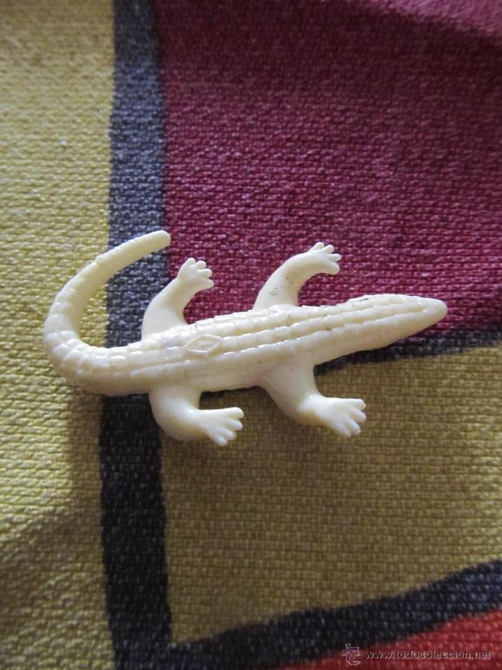 Figuras de goma y PVC: COCODRILO DE LOS ANIMALES DUNKIN ORIGINAL - Foto 2