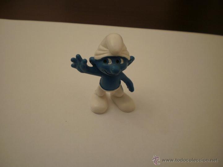 Figuras de goma y PVC: SCHLEICH PITUFO PVC PEYO - Foto 1