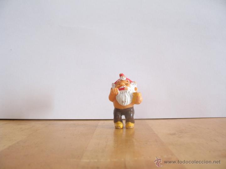 Figurines en Caoutchouc et PVC: Kinder Sorpresa FERRERO FIGURA PINTADA A MANO K91 3 7 Gnomo limpi&aacute;ndose los dientes GNOME TEETH 1991
