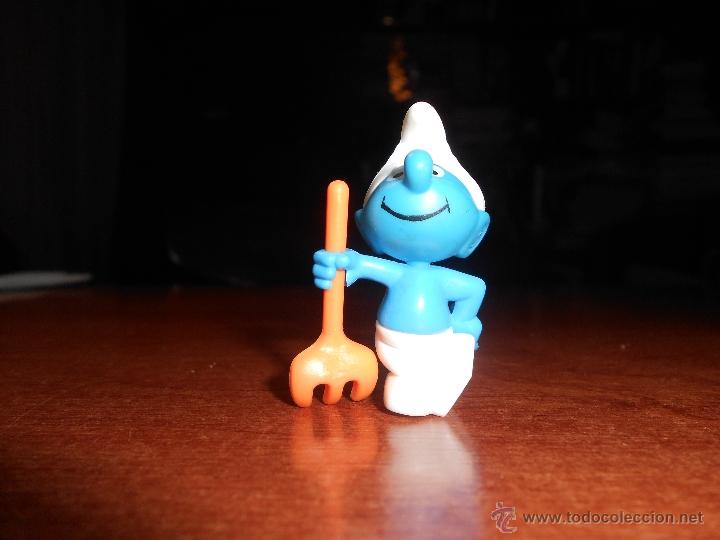 Figuras de goma Kinder: PITUFO DESMONTABLE KINDER - Foto 2