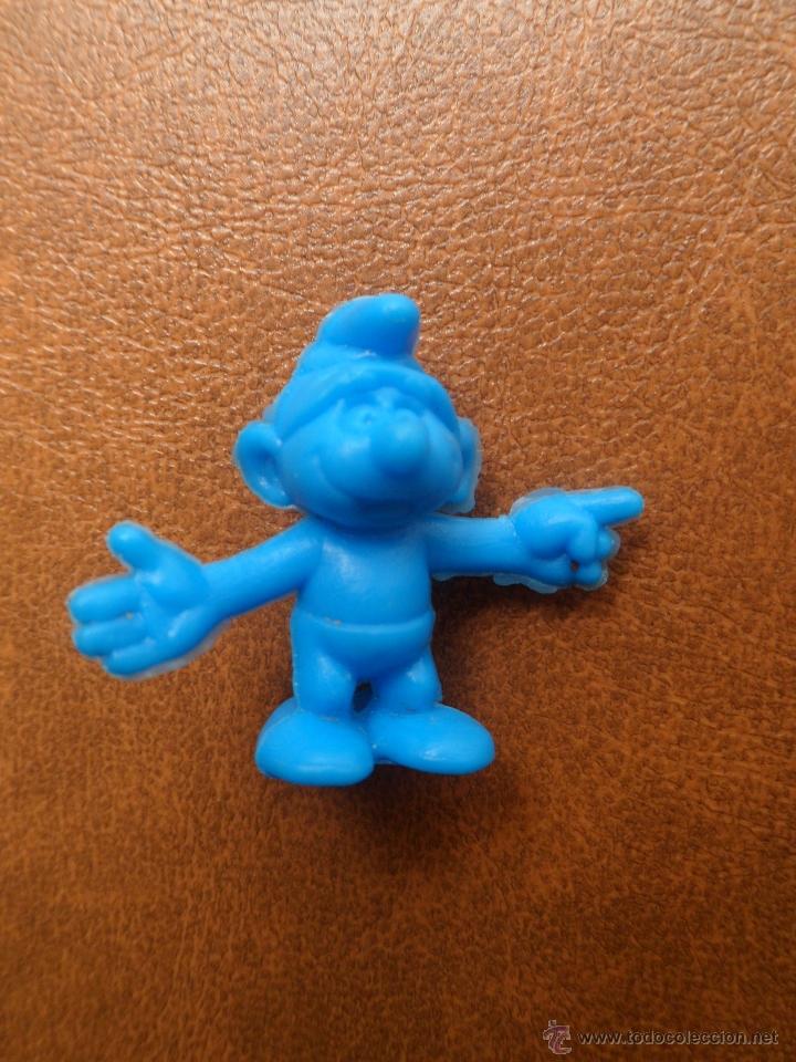 Figuras de Goma y PVC: FIGURA DE PLASTICO, PITUFO, A&Ntilde;O 1983, PHOSKITOS, DUNKIN, CROPAN
