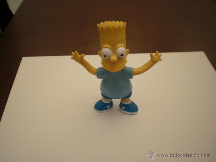 Figuras de goma y PVC: LOS SIMPSON PVC BART SIMPSON 1991 FLEXY - Foto 1