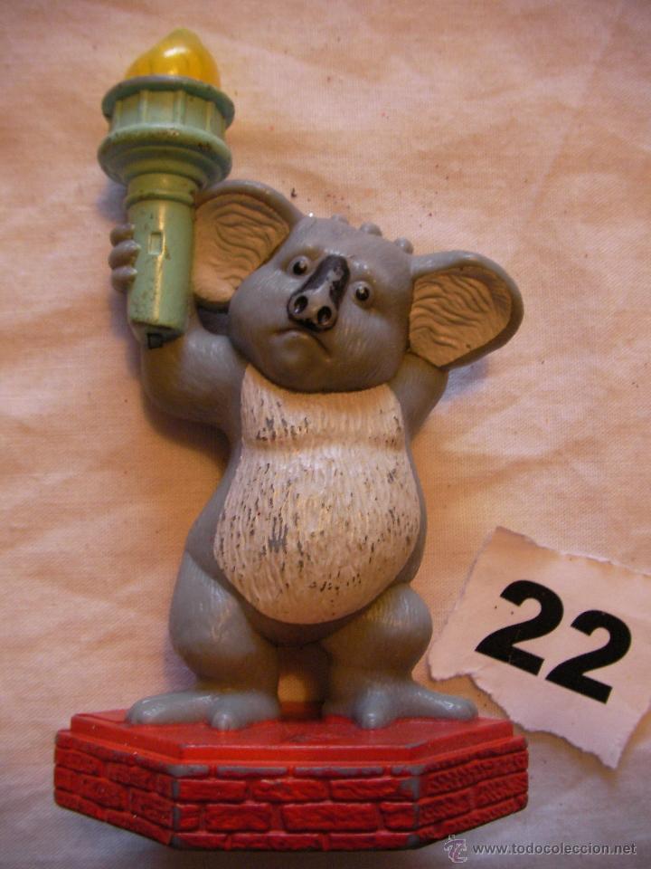 Figure di Gomma e PVC: KOALA CON ANTORCHA