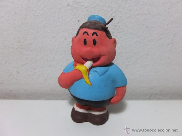 Figuras de goma y PVC: mu&ntilde;eco o figura de goma blanda tobi, amigo de la peque&ntilde;a lulu