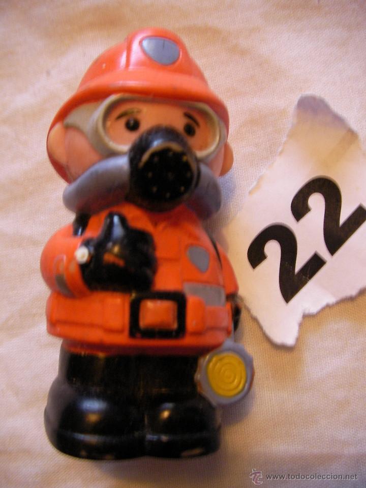 Figuras de goma y PVC: BOMBERO - ENVIO GRATIS A ESPA&Ntilde;A - Foto 1