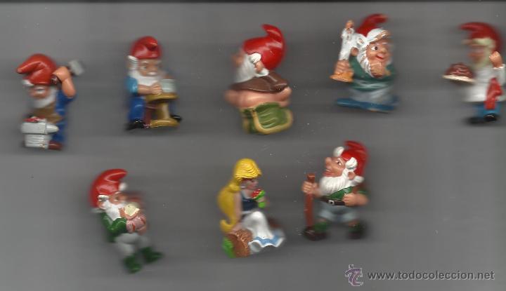 Figuras de Goma y PVC: BLANCANIEVES Y LOS SIETE ENANITOS PARA CASA DE MU&Ntilde;ECAS 1