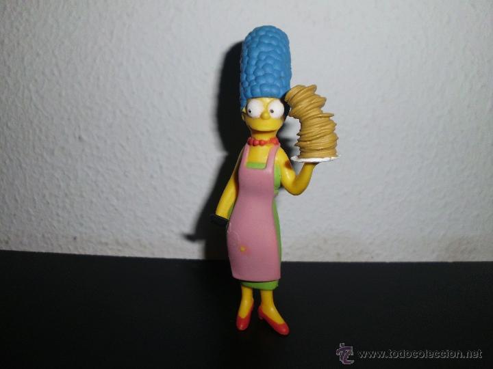 Figuras de goma y PVC: mu&ntilde;eco figura marge simpson simpsons - Foto 1