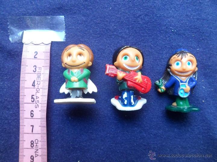 Figuras de goma Kinder: LOTE DE 3 FIGURAS, KINDER. - Foto 1