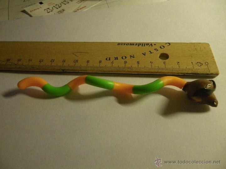 Figuras de Goma y PVC: Serpiente articulada Sin marca ni se&ntilde;al