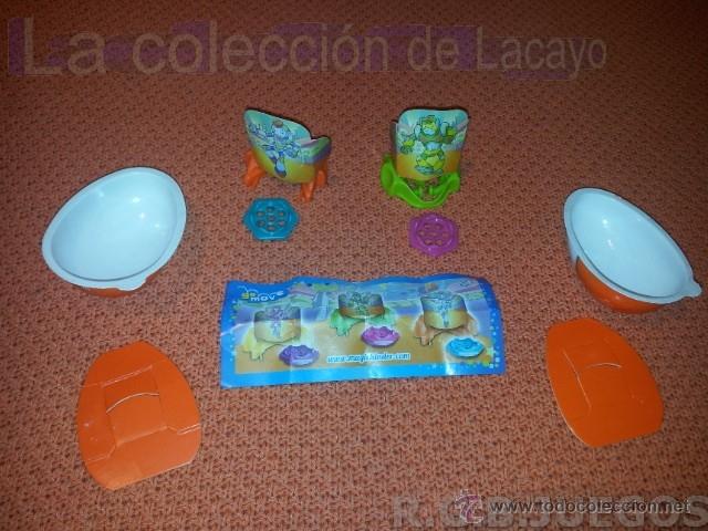 Kinder Figures: 2 FIGURAS HUEVOS KINDER LANZADORES