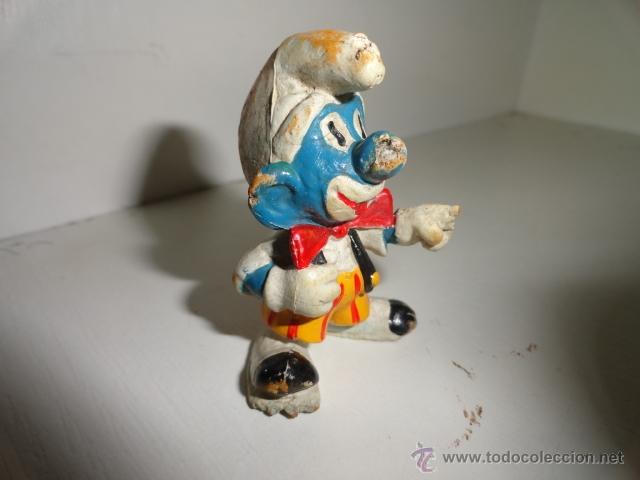Figuras de goma y PVC: LOS PITUFOS SCHLEICH PAYASO - Foto 1