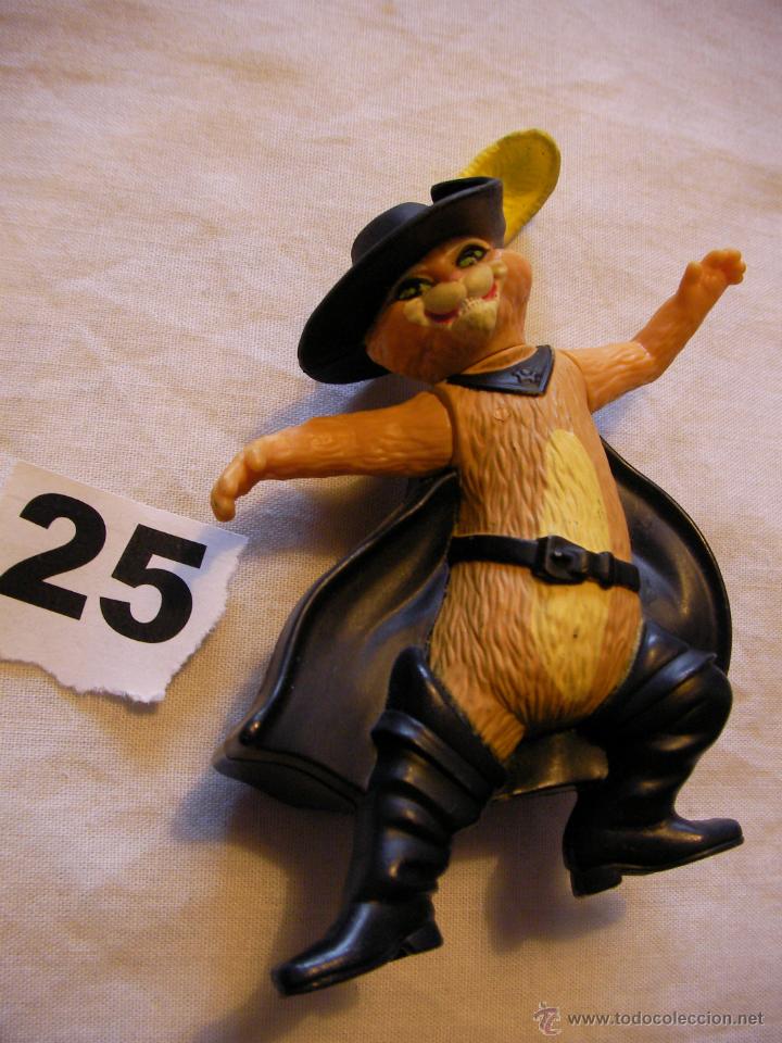 Figuras de goma y PVC: EL GATO CON BOTAS - ENVIO GRATIS A ESPA&Ntilde;A - Foto 1