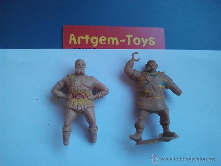 Figuras de goma y PVC: dos mu&ntilde;ecos  de stereoplast capitan truneo - Foto 1