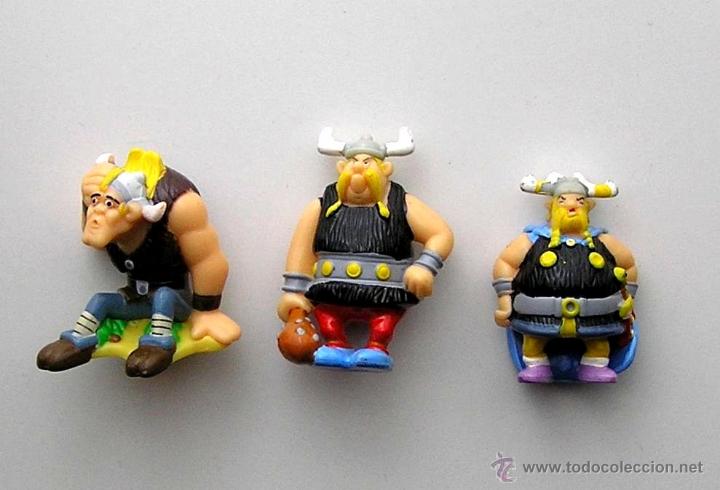 Figuras de goma Kinder: Lote de figuras de Asterix Kinder - Foto 1