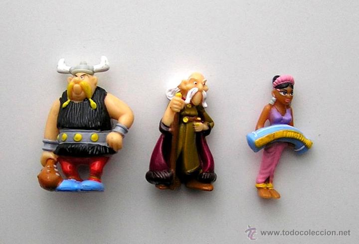 Figuras de goma Kinder: Lote de figuras de Asterix Kinder - Foto 1