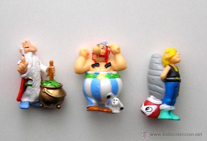 Figuras de goma Kinder: Lote de figuras de Asterix Kinder - Foto 1