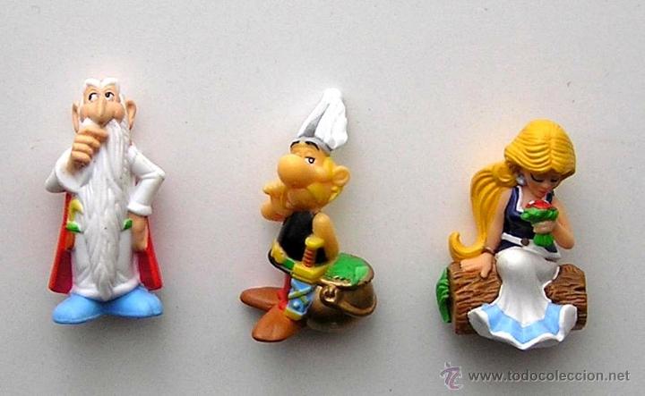 Figuras de goma Kinder: Lote de figuras de Asterix Kinder - Foto 1