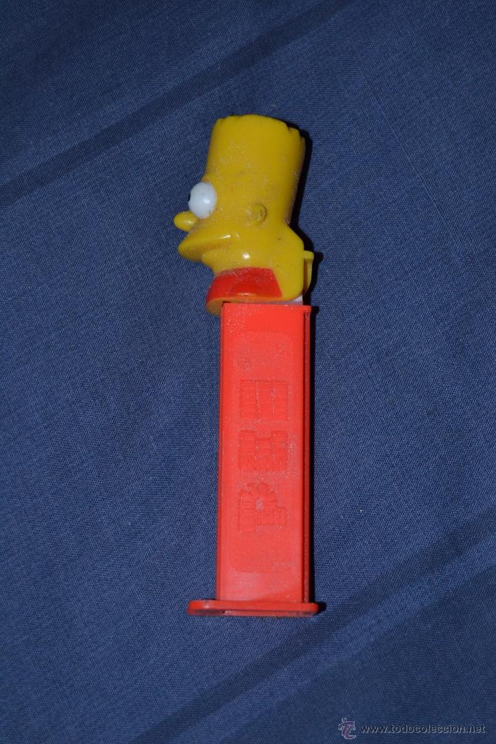 Juguetes - Dispensador Caramelos Pez Bart Simpson