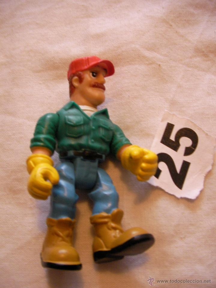 Figuras de goma y PVC: OBRERO - ENVIO GRATIS A ESPA&Ntilde;A - Foto 1