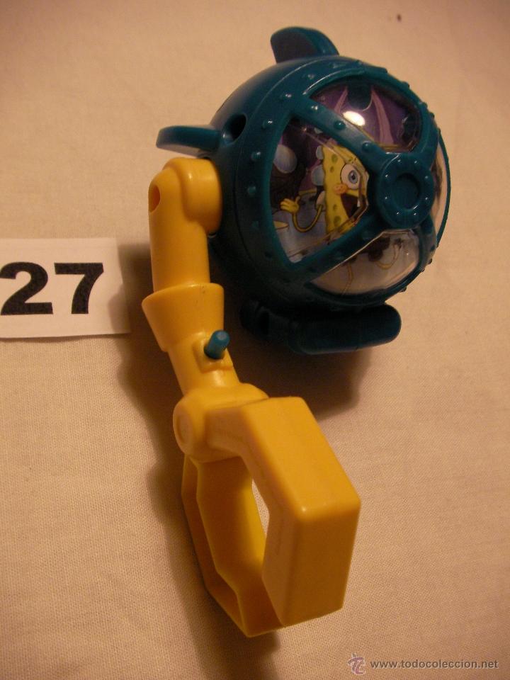Figuras de goma y PVC: BOB ESPONJA EN SUBMARINO - Foto 1