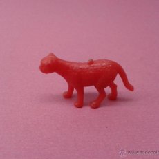 Figuras de Goma y PVC: FIGURAS ANIMALES DUNKIN PANTERA O LEONA ORIGINAL AÑOS 70/80