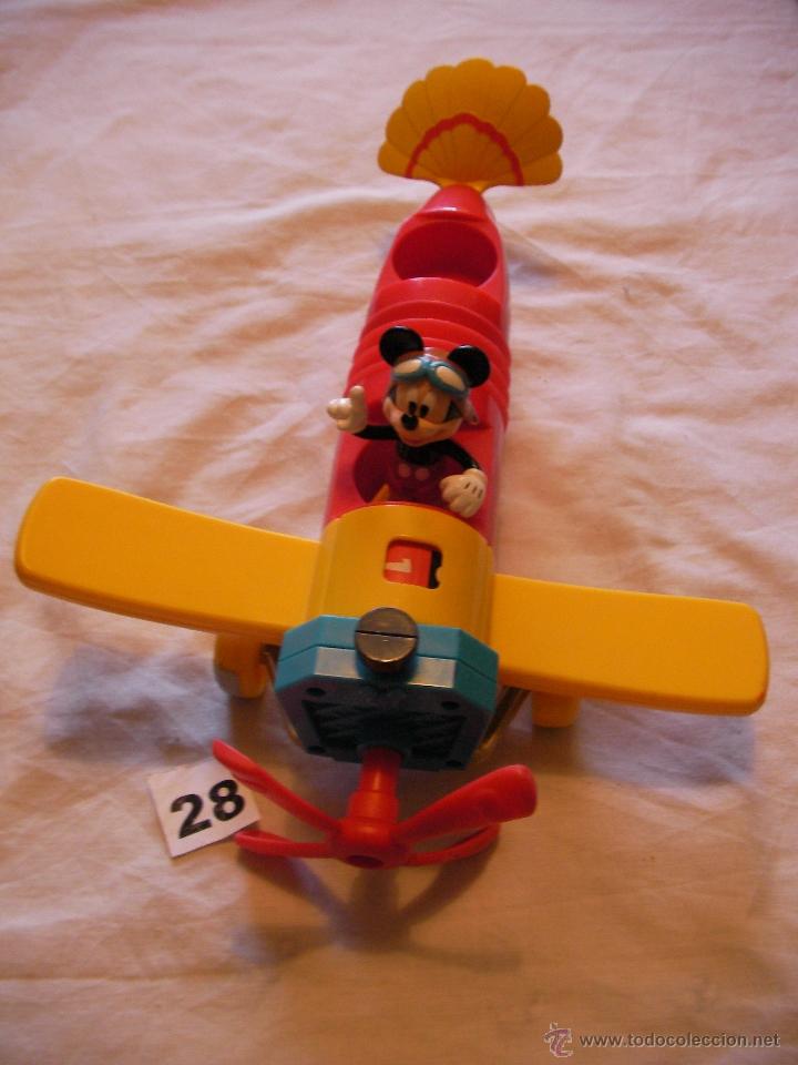 Figuras de goma y PVC: MICKEY EN AVION - ENVIO GRATIS A ESPA&Ntilde;A - Foto 1